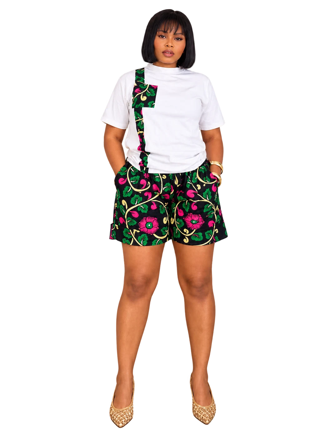 Molly Set — White & floral set